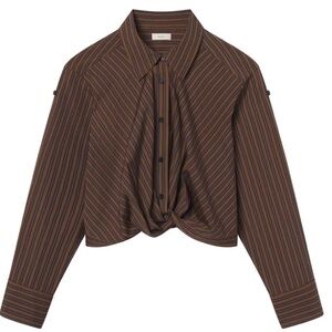 A.L.C. Leo Top in Brown/Blue/Mauve